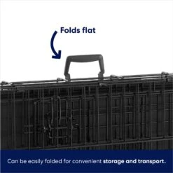 Frisco Heavy Duty Fold & Carry Double Door Collapsible Wire Dog Crate -Dog Supplies Store 109789 PT5. AC SS1800 V1667228785