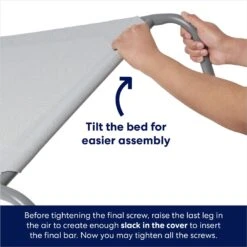 Frisco Steel-Framed Elevated Dog Bed 9 Frisco Steel-Framed Elevated Dog Bed -Dog Supplies Store 112076 PT5. AC SS1800 V1667485003