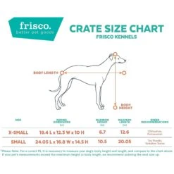 Frisco Two Door Top Load Plastic Dog & Cat Kennel 12 Frisco Two Door Top Load Plastic Dog & Cat Kennel -Dog Supplies Store 122125 PT2. AC SS1800 V1645045885