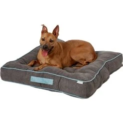 Frisco Tufted Square Pillow Cat & Dog Bed W/ Removable Cover -Dog Supplies Store 129499 PT4. AC SS1800 V1578442859