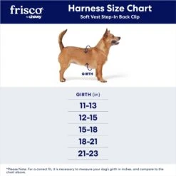 Frisco Small Breed Soft Vest Step In Back Clip Dog Harness -Dog Supplies Store 139821 PT2. AC SS1800 V1673964206
