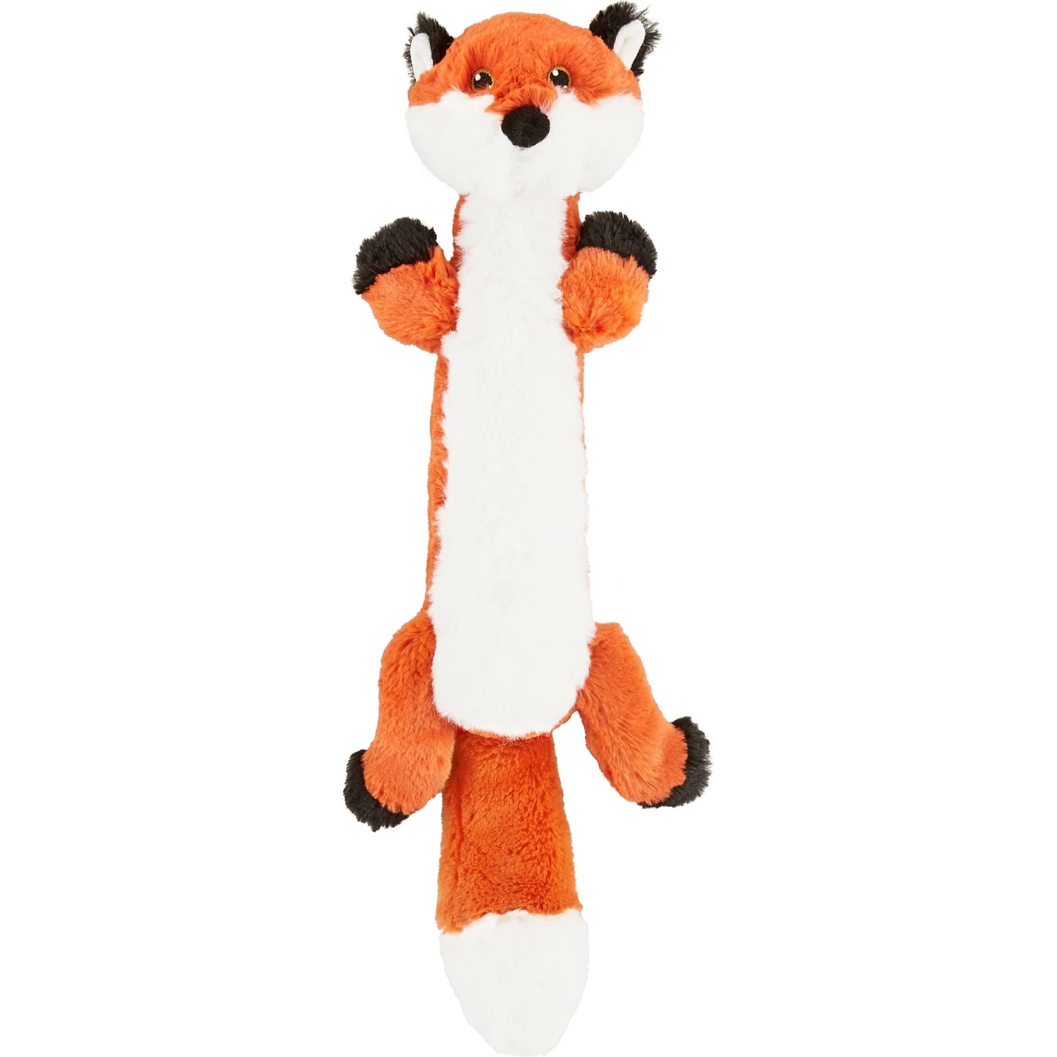 Frisco Fox Skinny Plush Squeaky Dog Toy 3 Frisco Fox Skinny Plush Squeaky Dog Toy