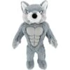 Frisco Wolf Muscle Plush Squeaky Dog Toy -Dog Supplies Store 147082 Main. AC SS1800 V1539206014