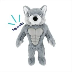 Frisco Wolf Muscle Plush Squeaky Dog Toy 10 Frisco Wolf Muscle Plush Squeaky Dog Toy -Dog Supplies Store 147082 PT2. AC SS1800 V1691776574