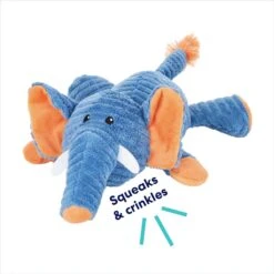 Frisco Corduroy Plush Squeaking Elephant Dog Toy -Dog Supplies Store 152830 PT2. AC SS1800 V1692020083