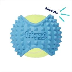 Frisco Fetch Squeaky Tennis Ball With Rubber Sleeve Dog Toy -Dog Supplies Store 152844 PT2. AC SS1800 V1691776695