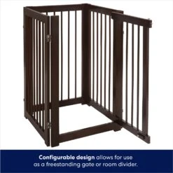 Frisco Deluxe Configurable 4-Panel Wood Dog Gate 14 Frisco Deluxe Configurable 4-Panel Wood Dog Gate -Dog Supplies Store 156793 PT5. AC SS1800 V1671203001