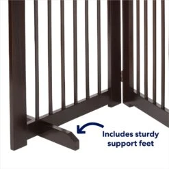Frisco Deluxe Configurable 4-Panel Wood Dog Gate 15 Frisco Deluxe Configurable 4-Panel Wood Dog Gate -Dog Supplies Store 156793 PT6. AC SS1800 V1666119641