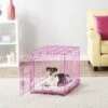 Frisco Fold & Carry Single Door Collapsible Wire Dog Crate, Pink -Dog Supplies Store 160806 MAIN. AC SS1800 V1598642758
