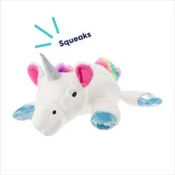 Frisco Unicorn Plush Squeaky Dog Toy -Dog Supplies Store 174691 PT2. AC SS1800 V1695670998