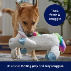 Frisco Unicorn Plush Squeaky Dog Toy -Dog Supplies Store 174691 PT4. AC SS1800 V1695670746
