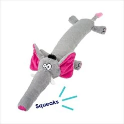 Frisco Elephant Wagazoo Plush Squeaky Dog Toy -Dog Supplies Store 174749 PT2. AC SS1800 V1695748864