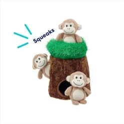 Frisco Monkeys In Tree Hide & Seek Puzzle Plush Squeaky Dog Toy 12 Frisco Monkeys In Tree Hide & Seek Puzzle Plush Squeaky Dog Toy -Dog Supplies Store 174759 PT3. AC SS1800 V1698345474
