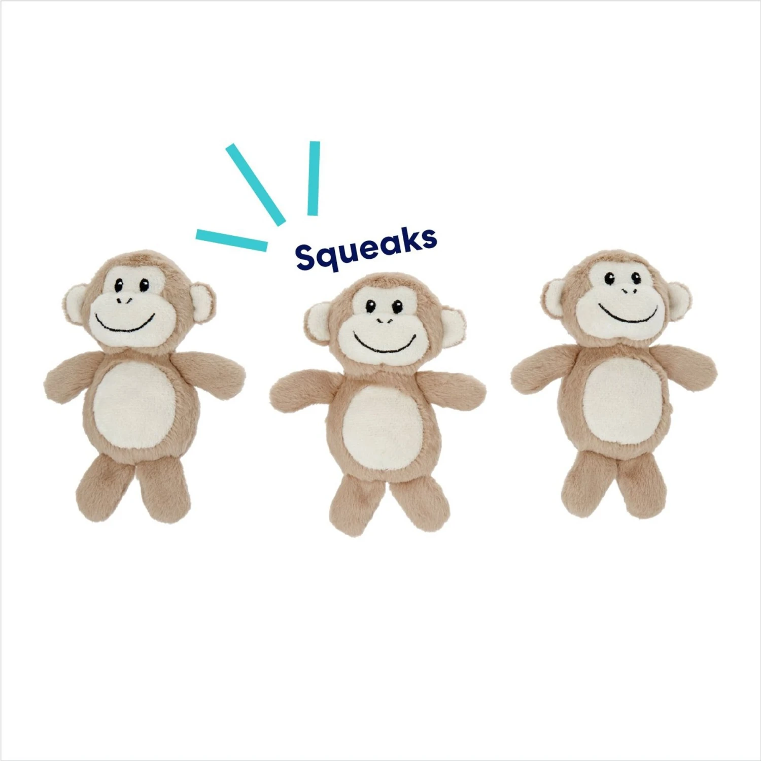 Frisco Monkeys In Tree Hide & Seek Puzzle Plush Squeaky Dog Toy Refills 5 Frisco Monkeys In Tree Hide & Seek Puzzle Plush Squeaky Dog Toy Refills - Image 3