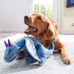 Frisco Mythical Mates Bluefoot The Blue Dragon Plush Squeaky Dog Toy 7 Frisco Mythical Mates Bluefoot The Blue Dragon Plush Squeaky Dog Toy -Dog Supplies Store 204487 PT2. AC SS1800 V1583271230