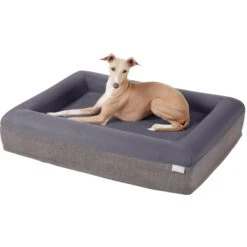 Frisco Orthopedic Rectangular Bolster Cat & Dog Bed W/Removable Cover 8 Frisco Orthopedic Rectangular Bolster Cat & Dog Bed W/Removable Cover -Dog Supplies Store 210226 PT2. AC SS1800 V1590067655