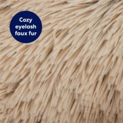 Frisco Eyelash Cat & Dog Bolster Bed -Dog Supplies Store 210771 PT4. AC SS1800 V1667229099