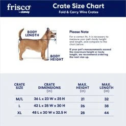 Frisco Fold & Carry Single Door Collapsible Wire Dog Crate & Mat Kit 12 Frisco Fold & Carry Single Door Collapsible Wire Dog Crate & Mat Kit -Dog Supplies Store 212620 PT2. AC SS1800 V1672870099