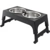 Frisco Stainless Steel Bowls With Adjustable Elevated Holder 2 Frisco Stainless Steel Bowls With Adjustable Elevated Holder -Dog Supplies Store 216015 MAIN. AC SS1800 V1591020379