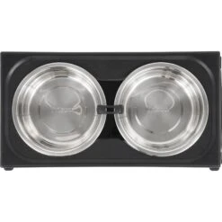 Frisco Stainless Steel Bowls With Adjustable Elevated Holder 10 Frisco Stainless Steel Bowls With Adjustable Elevated Holder -Dog Supplies Store 216015 PT3. AC SS1800 V1591020388