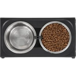 Frisco Stainless Steel Bowls With Adjustable Elevated Holder 11 Frisco Stainless Steel Bowls With Adjustable Elevated Holder -Dog Supplies Store 216015 PT4. AC SS1800 V1591020390