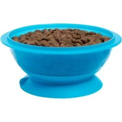 Frisco Plastic Suction Bowl, Blue 12 Frisco Plastic Suction Bowl, Blue -Dog Supplies Store 216037 PT2. AC SS1800 V1591020486