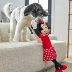 Disney Minnie Mouse Wagazoo Plush Squeaky Dog Toy, Extra Long -Dog Supplies Store 220836 PT3. AC SS1800 V1621383402