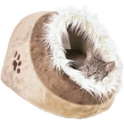 TRIXIE Minou Cuddly Cave Dog & Cat Bed 13 TRIXIE Minou Cuddly Cave Dog & Cat Bed -Dog Supplies Store 221581 pt4. AC SS1800 V1582062813