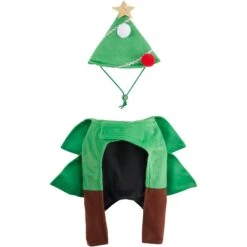 Frisco Front Walking Christmas Tree Dog & Cat Costume -Dog Supplies Store 229164 PT5. AC SS1800 V1601090487