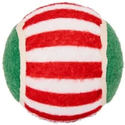 Frisco Holiday Wreath Fetch Squeaky Tennis Ball Dog Toy -Dog Supplies Store 233189 PT2. AC SS1800 V1665759769