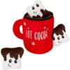 Frisco Holiday Hot Cocoa Hide & Seek Puzzle Plush Squeaky Dog Toy -Dog Supplies Store 233259 MAIN. AC SS1800 V1694812908