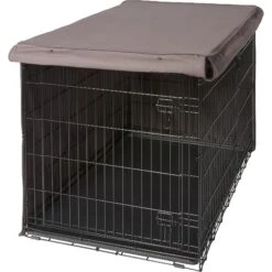 Frisco Crate Cover, Gray -Dog Supplies Store 234096 PT4. AC SS1800 V1602883282