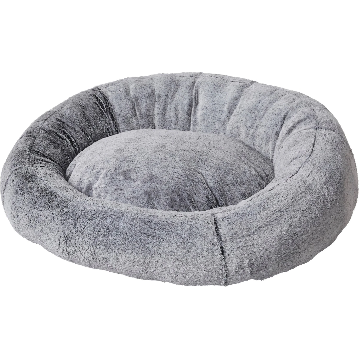 Frisco Plush Camel Back Donut Bolster Cat & Dog Bed 6 Frisco Plush Camel Back Donut Bolster Cat & Dog Bed - Image 4