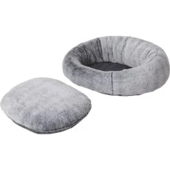 Frisco Plush Camel Back Donut Bolster Cat & Dog Bed 12 Frisco Plush Camel Back Donut Bolster Cat & Dog Bed -Dog Supplies Store 235028 PT5. AC SS1800 V1600389402