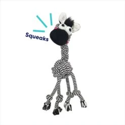 Frisco Zebra Rope Squeaky Dog Toy 9 Frisco Zebra Rope Squeaky Dog Toy -Dog Supplies Store 242163 PT2. AC SS1800 V1691785246