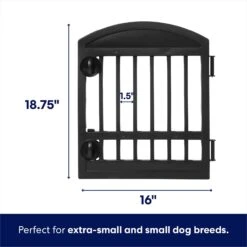 Frisco 4-Panel Dog Exercise Playpen With Door, 24-in -Dog Supplies Store 244546 PT2. AC SS1800 V1604008643