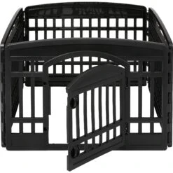 Frisco 4-Panel Dog Exercise Playpen With Door, 24-in -Dog Supplies Store 244546 PT3. AC SS1800 V1603409186