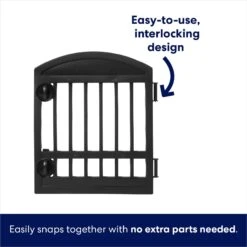 Frisco 4-Panel Dog Exercise Playpen With Door, 24-in -Dog Supplies Store 244546 PT5. AC SS1800 V1603412508