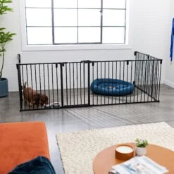 Frisco Steel 8-Panel Configurable Dog Gate & Playpen 12 Frisco Steel 8-Panel Configurable Dog Gate & Playpen -Dog Supplies Store 250603 PT4. AC SS1800 V1615987643