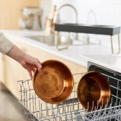 Frisco Copper Stainless Steel Elevated Foldable Double Dog & Cat Bowls -Dog Supplies Store 253060 PT7. AC SS1800 V1616595568