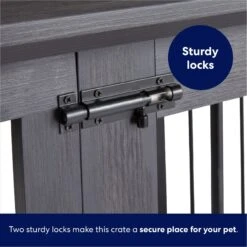 Frisco "Broadway" Dog Crate Credenza & Mat Kit -Dog Supplies Store 255324 PT5. AC SS1800 V1667228604