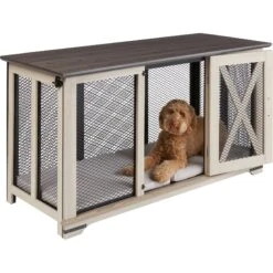Frisco "Denver" Dog Crate Credenza & Mat Kit -Dog Supplies Store 255326 PT3. AC SS1800 V1617037359