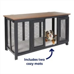 Frisco "Venice" Dog Crate Credenza & Mat Kit -Dog Supplies Store 255328 PT3. AC SS1800 V1667228979