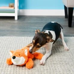 Frisco Monkey Plush Squeaky Dog Toy & Frisco Fox Plush Squeaky Dog Toy -Dog Supplies Store 255597 PT4. AC SS1800 V1602702976