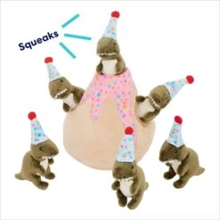 Frisco Birthday Volcano & Dinosaurs Hide & Seek Puzzle Plush Squeaky Dog Toy 12 Frisco Birthday Volcano & Dinosaurs Hide & Seek Puzzle Plush Squeaky Dog Toy -Dog Supplies Store 264424 PT3. AC SS1800 V1695760895