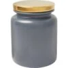 Frisco Modern Gold Rim Ceramic Treat Jar 2 Frisco Modern Gold Rim Ceramic Treat Jar -Dog Supplies Store 270190 MAIN. AC SS1800 V1620685036