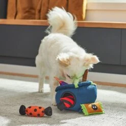 Frisco Halloween Candy Cauldron Hide & Seek Puzzle Plush Squeaky Dog Toy -Dog Supplies Store 270490 PT3. AC SS1800 V1689878557