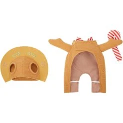 Frisco Front Walking Gingerbread Dog & Cat Costume -Dog Supplies Store 276156 PT5. AC SS1800 V1631571781