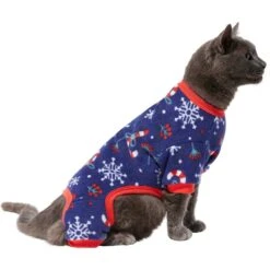 Frisco Snowy Nights Dog & Cat Cozy Polar Fleece PJs 11 Frisco Snowy Nights Dog & Cat Cozy Polar Fleece PJs -Dog Supplies Store 276448 PT2. AC SS1800 V1637683010