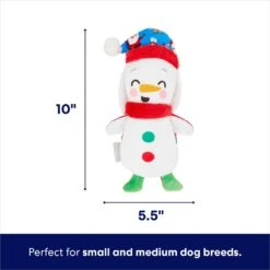 Frisco Holiday Santa & Snowman Reversible Plush Squeaky Dog Toy 9 Frisco Holiday Santa & Snowman Reversible Plush Squeaky Dog Toy -Dog Supplies Store 287263 PT1. AC SS1800 V1694814425